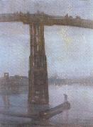 James Abbott McNeil Whistler Old Battersea Bridge (mk19) Spain oil painting artist
